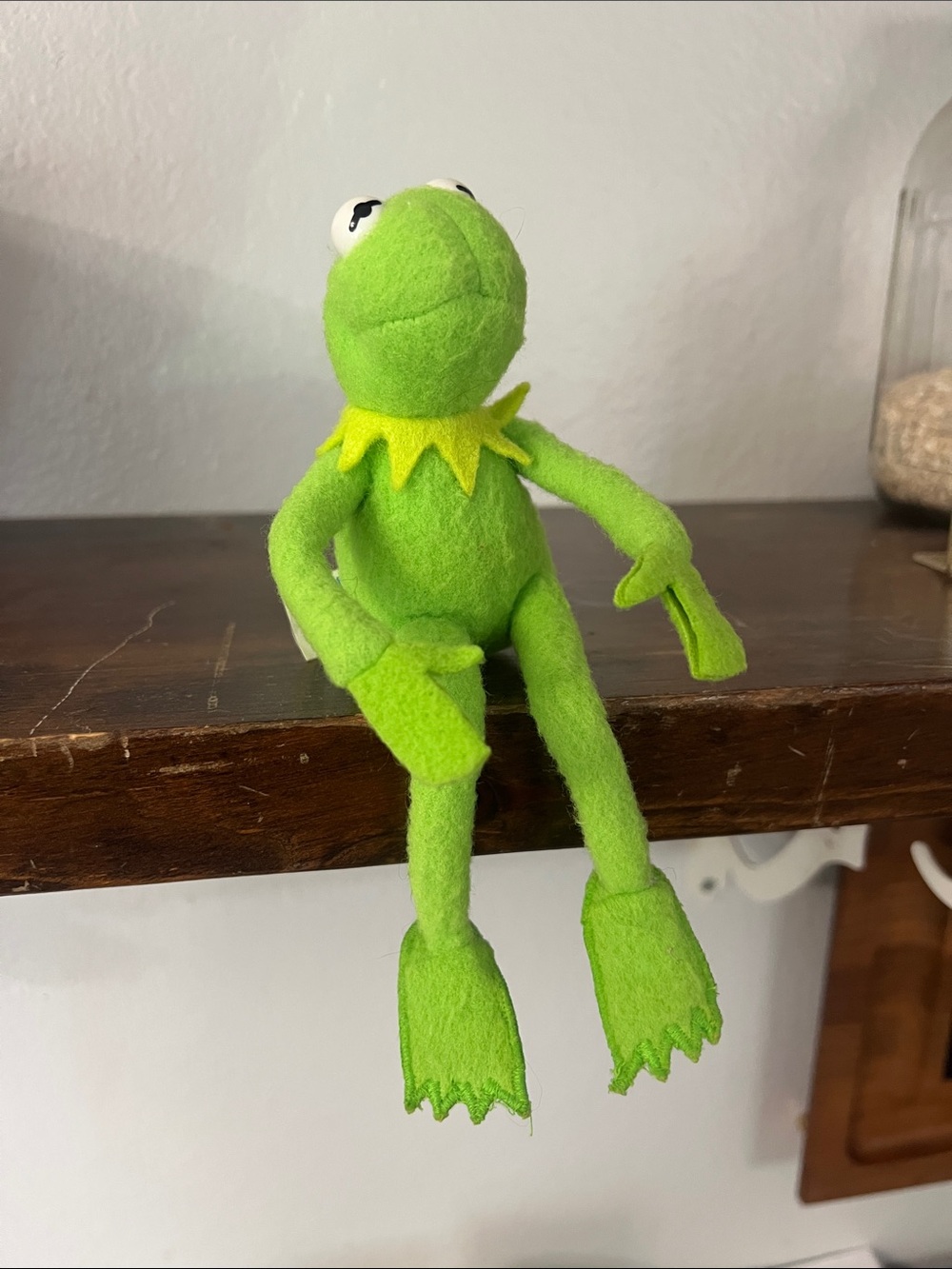 Vintage Applause Kermit the Frog Posable Plushie
